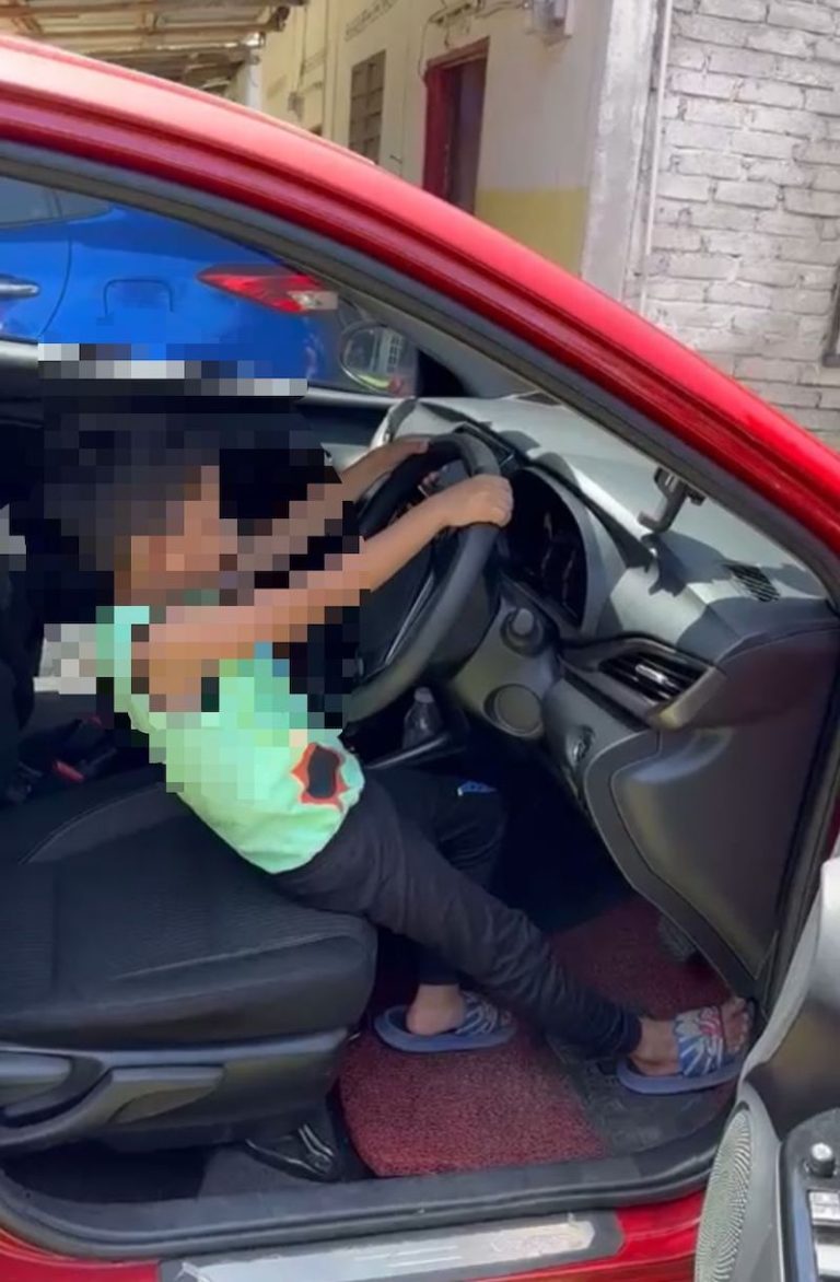 Budak Enam Tahun Belajar Bawa Kereta Dari YouTube, Perhati Cara Bapa ...