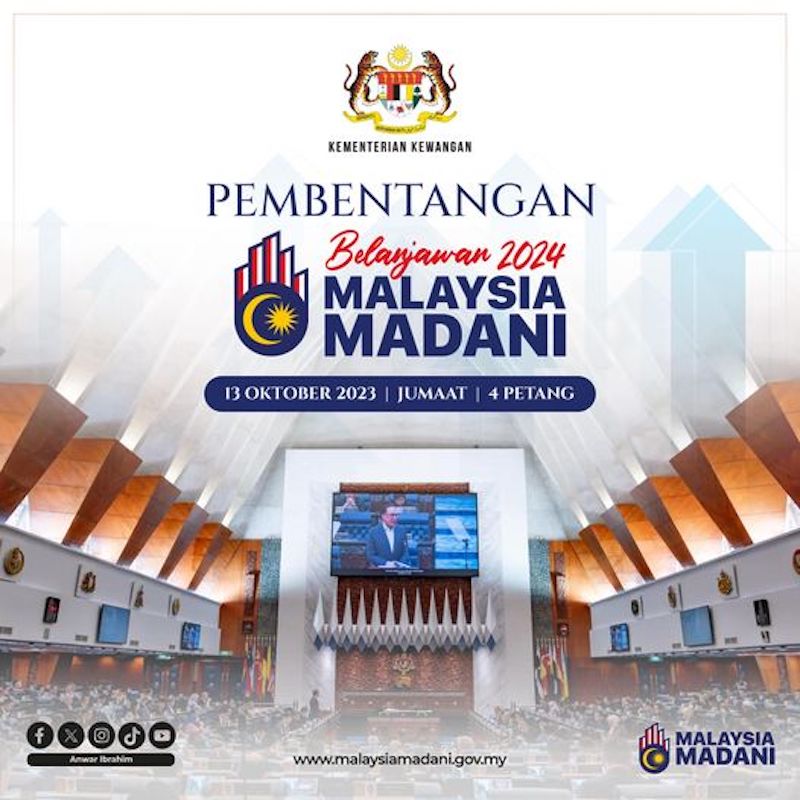 Anwar Ibrahim Bentang Belanjawan 2024