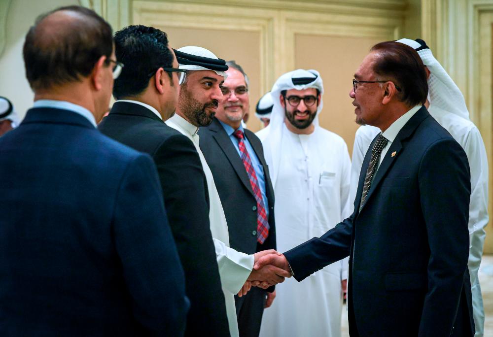 Anwar Ibrahim ke UAE