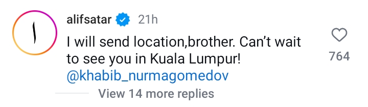 Khabib Nurmagomedov Di Malaysia