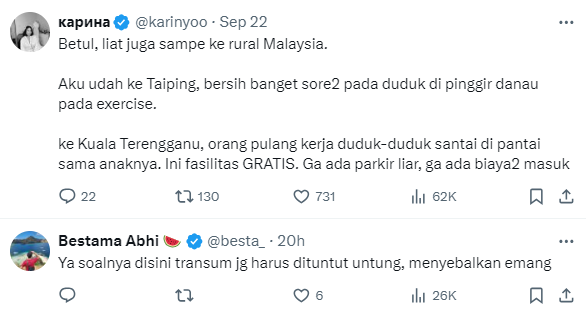 Indonesia Kagum Pengangkutan Awam Malaysia