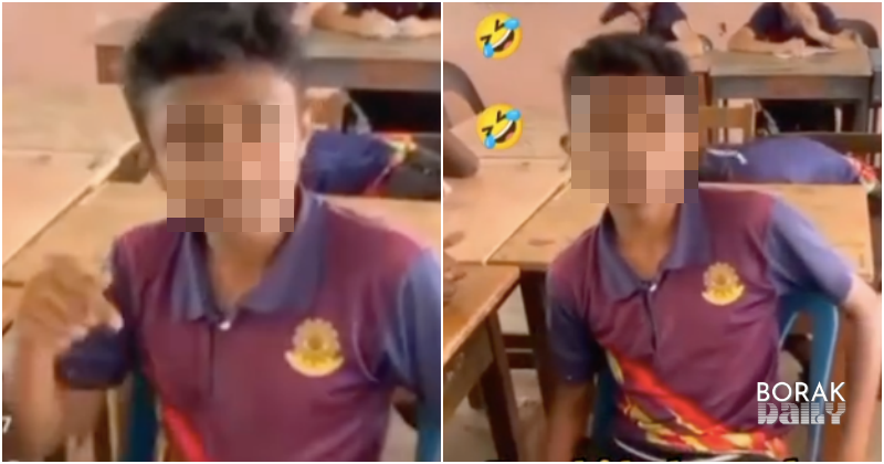 Pelajar Biadab dengan Guru