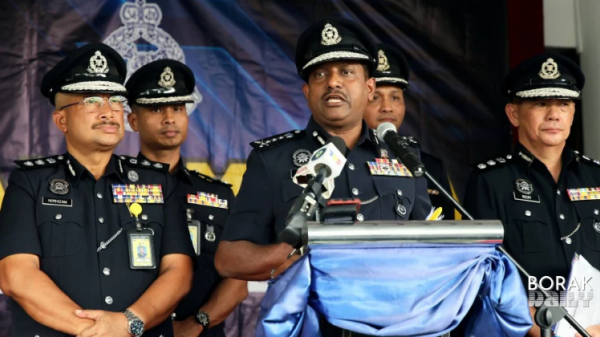 Anggota polis curi kabel