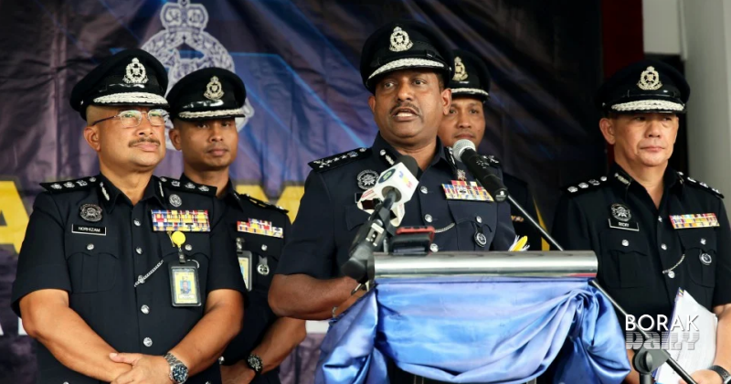 Anggota polis curi kabel