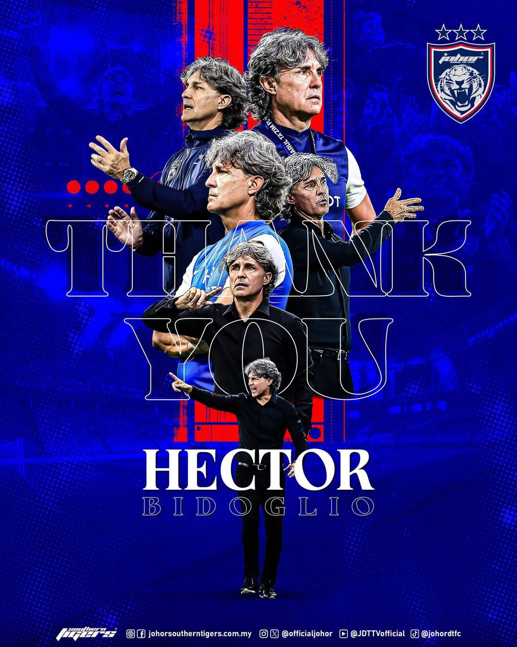 Hector Bidoglio tinggalkan JDT