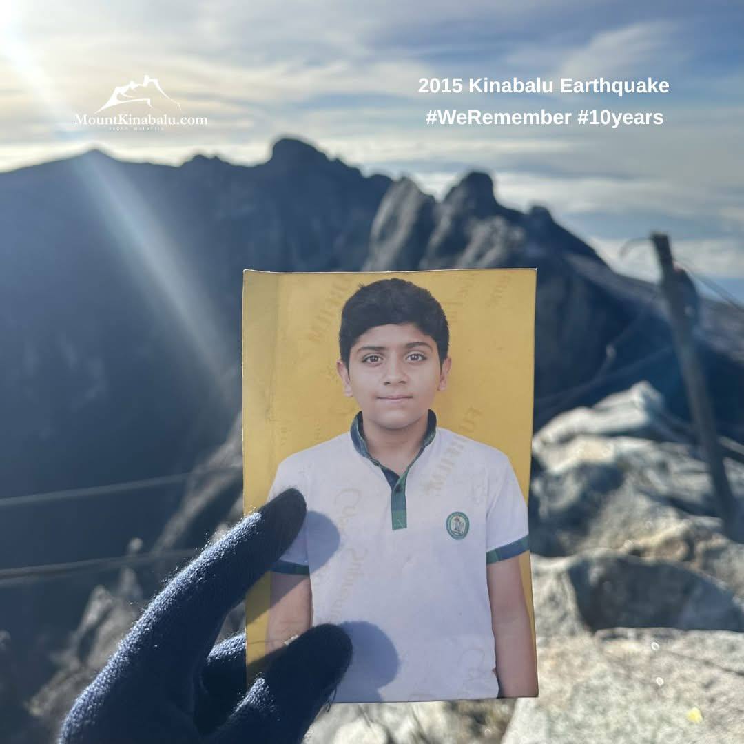Kakak selesaikan misi mendiang adik tawan Gunung Kinabalu