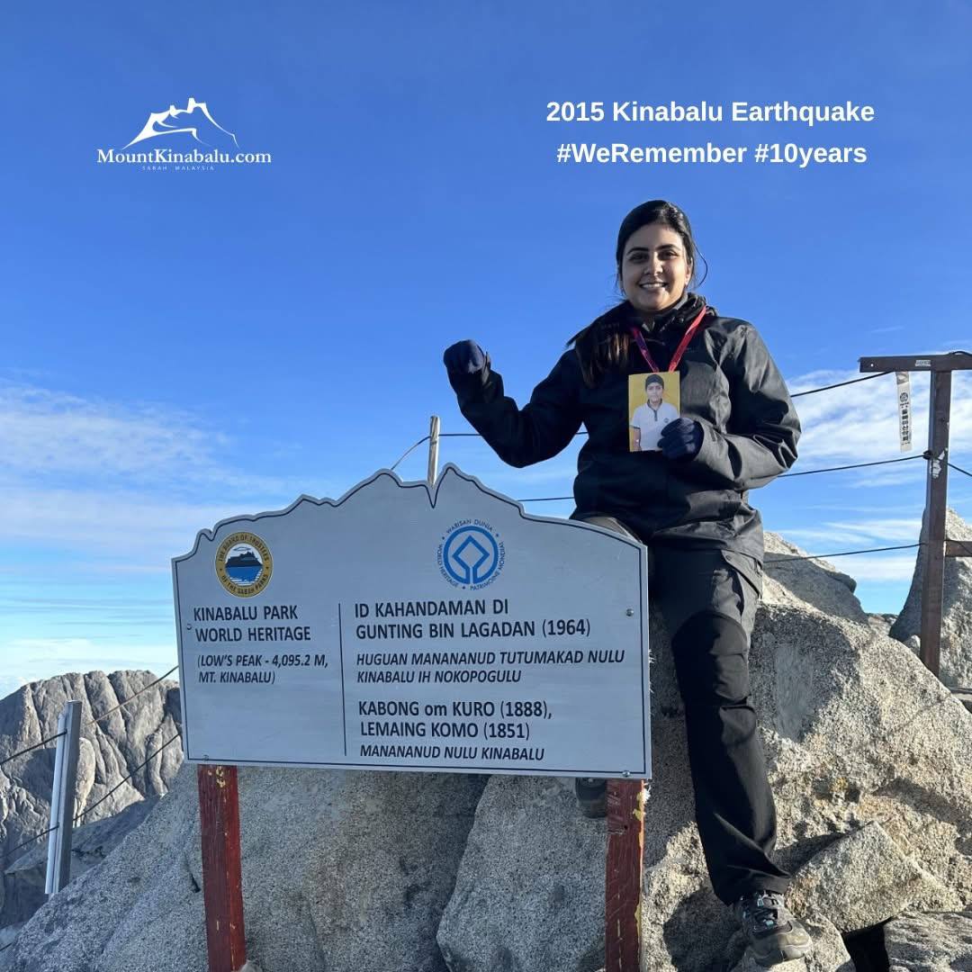 Kakak selesaikan misi mendiang adik tawan Gunung Kinabalu