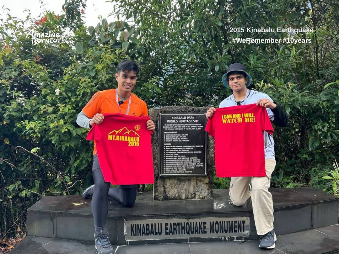 Mangsa gempa bumi kembali tawan puncak Kinabalu