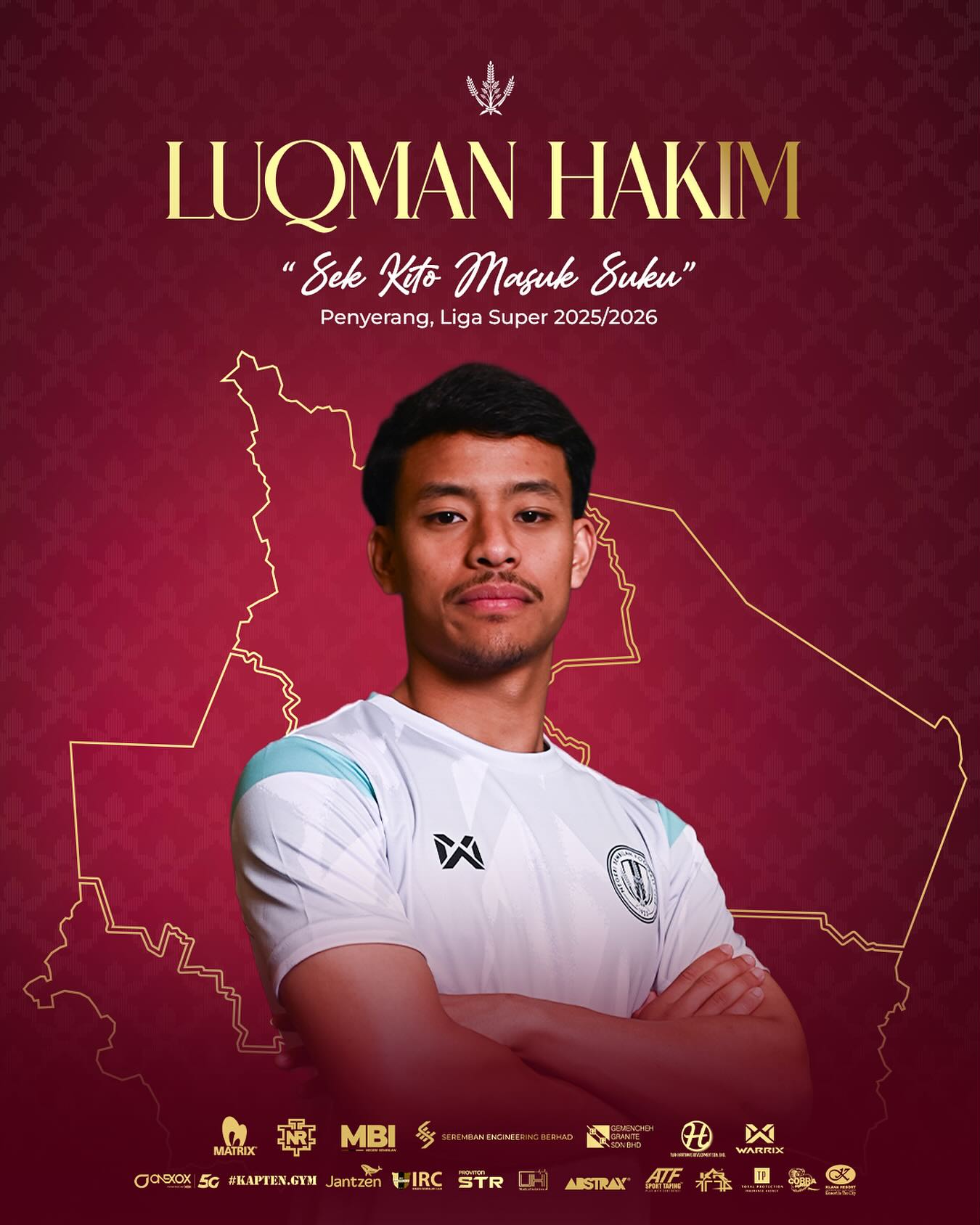 Luqman Hakim sertai kelab Negeri Sembilan