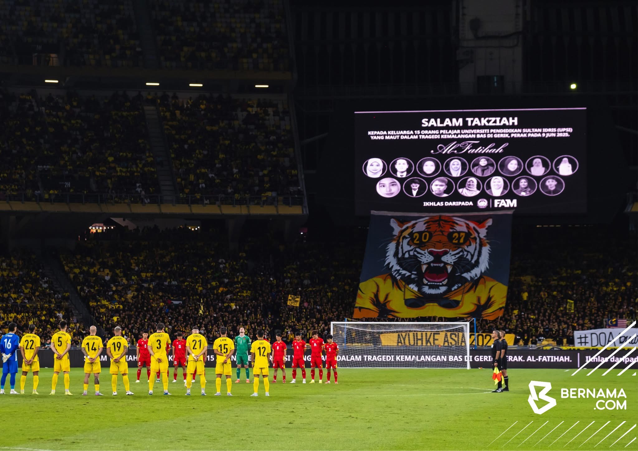 Beri penghormatan terakhir