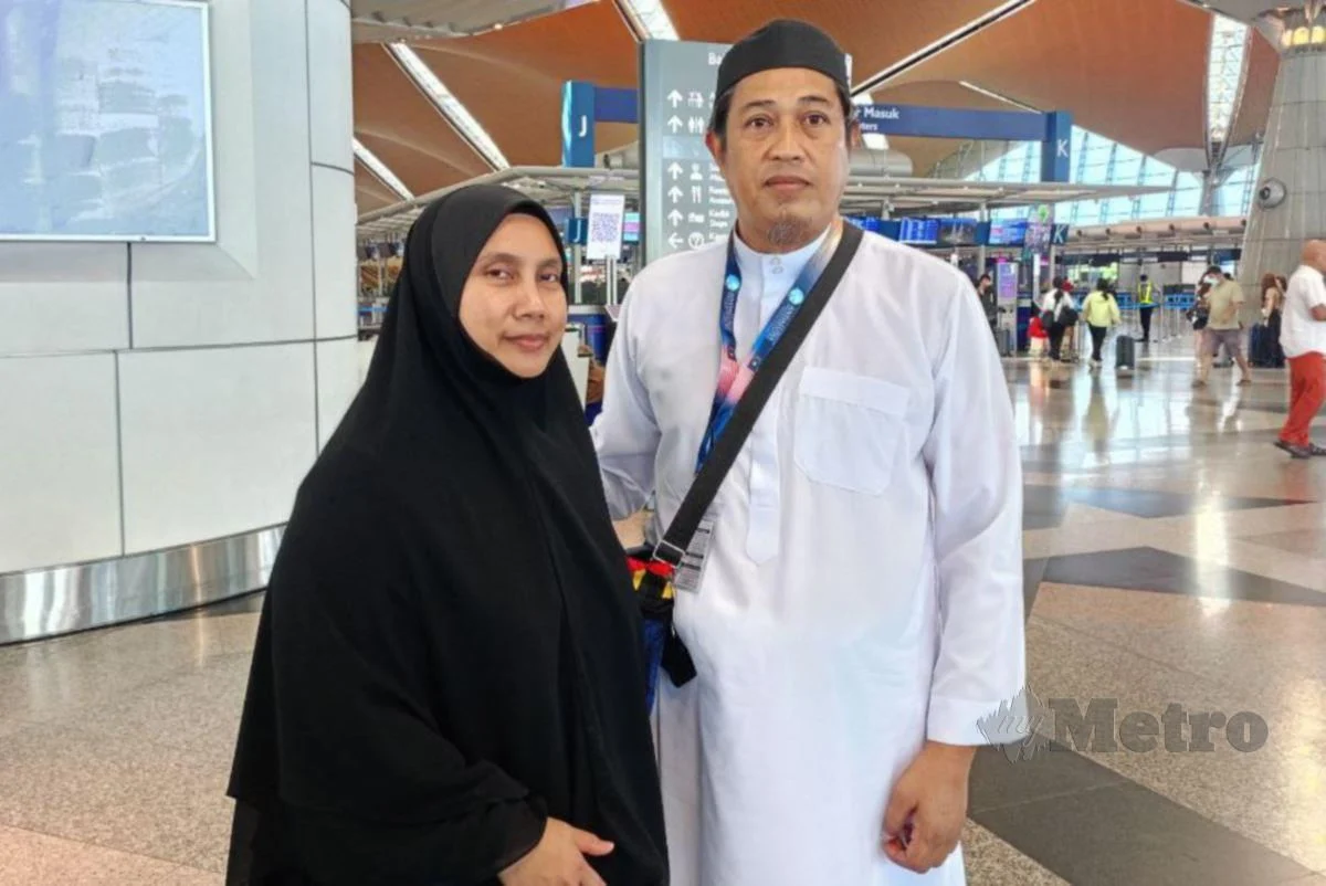 Jemaah umrah terkanda di KLIA