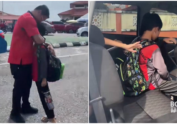 Anak sebak, bapa beli kereta baharu