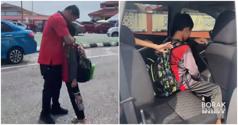 Anak sebak, bapa beli kereta baharu