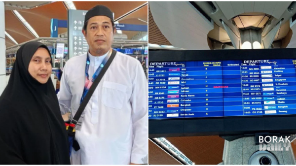 Jemaah umrah terkanda di KLIA