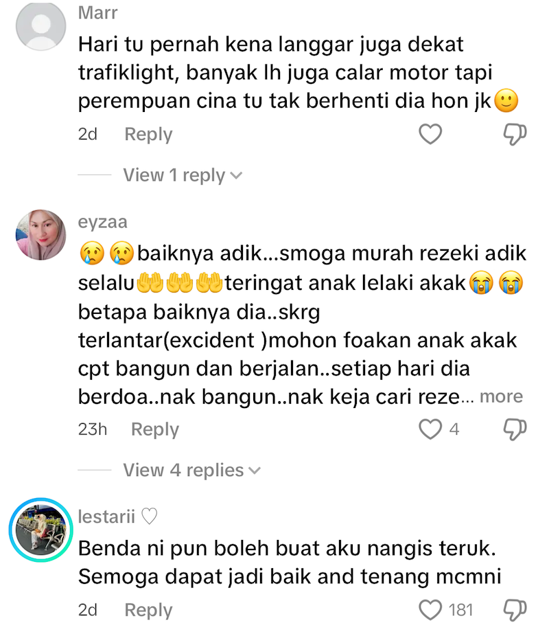 terlanggar kereta