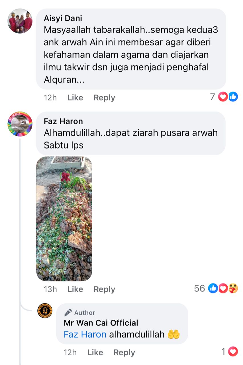 Helena tak sempat rasai pelukan bonda