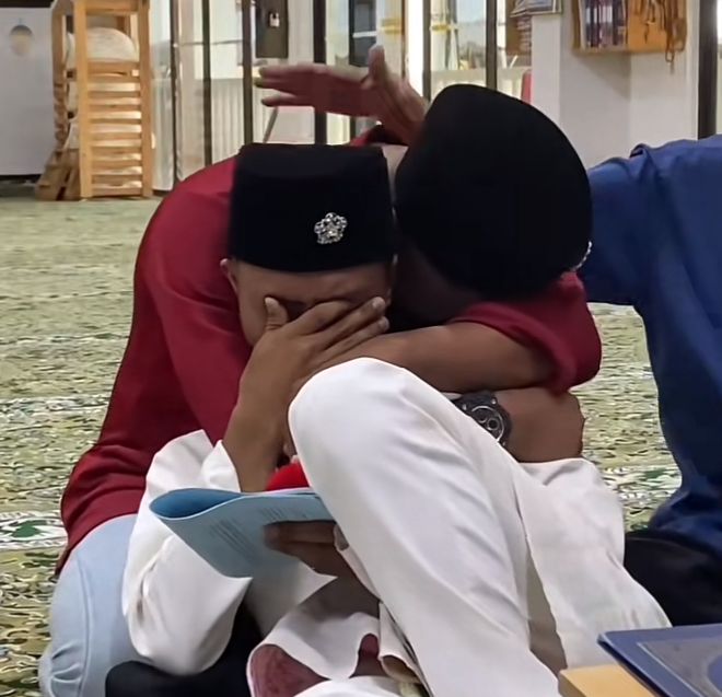 Majlis nikah hanya ditemani sahabat