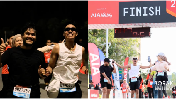 Pemuda OKU Penglihatan Tamatkan Larian