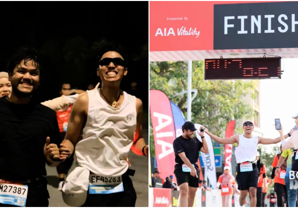Pemuda OKU Penglihatan Tamatkan Larian