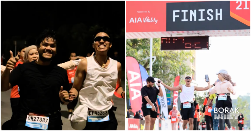 Pemuda OKU Penglihatan Tamatkan Larian