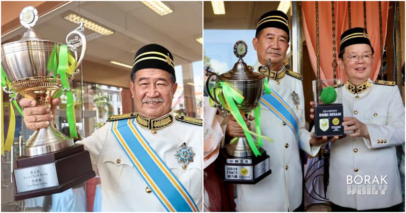 Pengusaha Durian 'Black Thorn' Terkenal Kini Bergelar Datuk