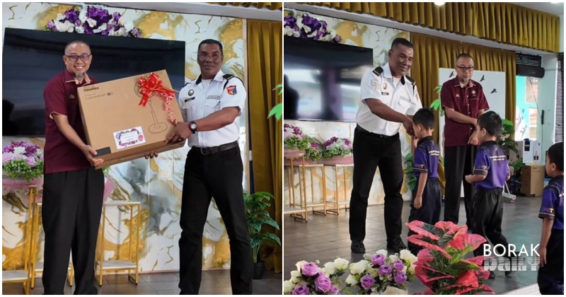 Sambut hari perpisahan pengawal keselamatan