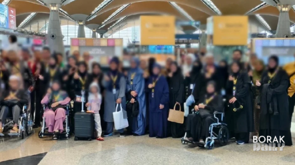 43 Jemaah Umrah Terkandas