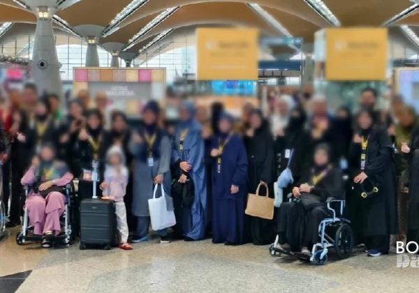 43 Jemaah Umrah Terkandas