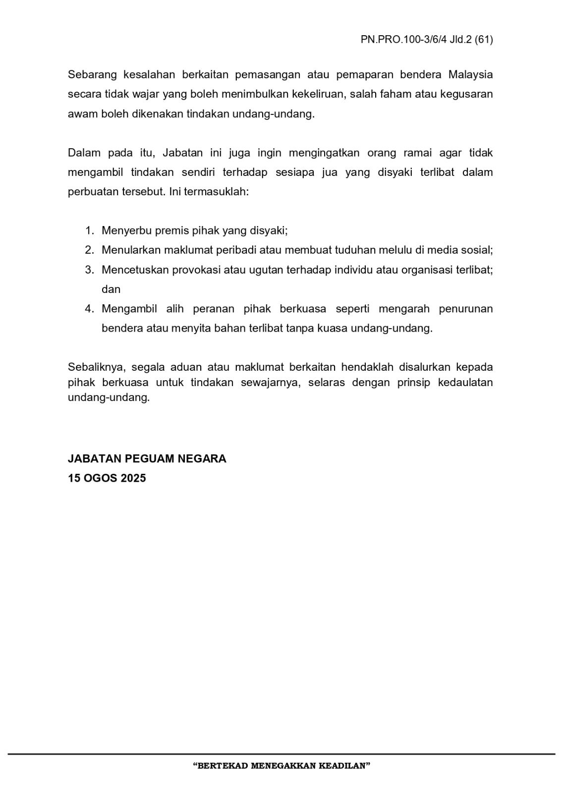 jalur gemilang 