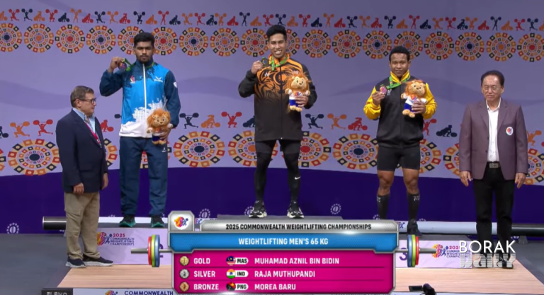 Aznil Bidin Raih Emas Pertama Malaysia