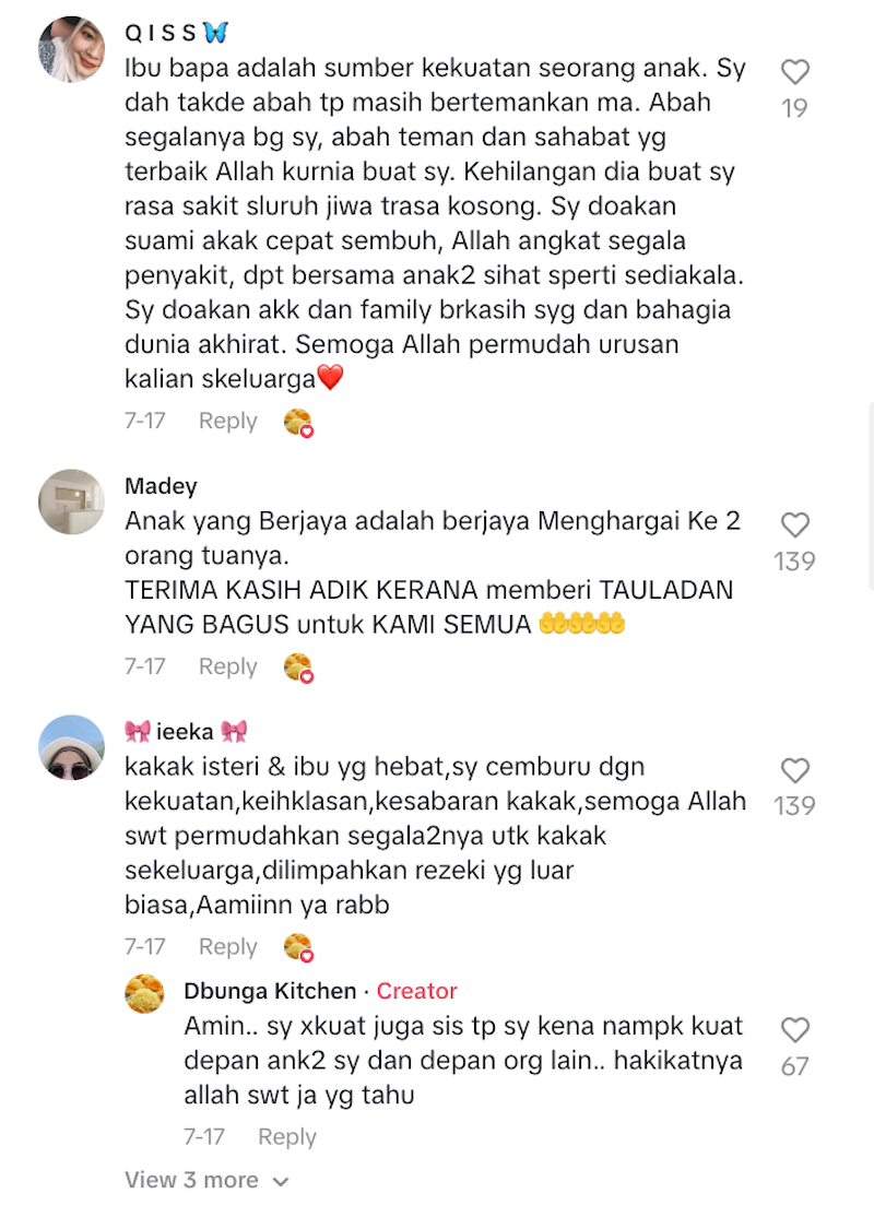 bapa terlantar sakit