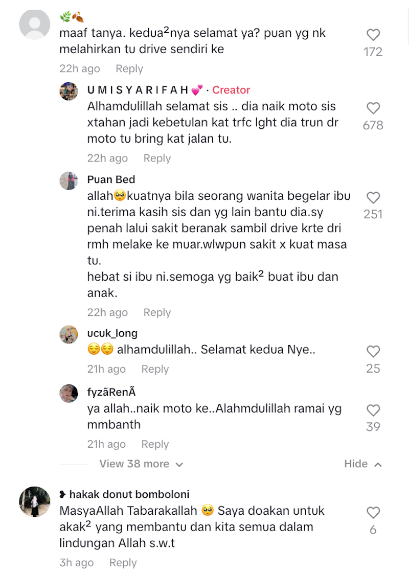 bersalin tepi jalan