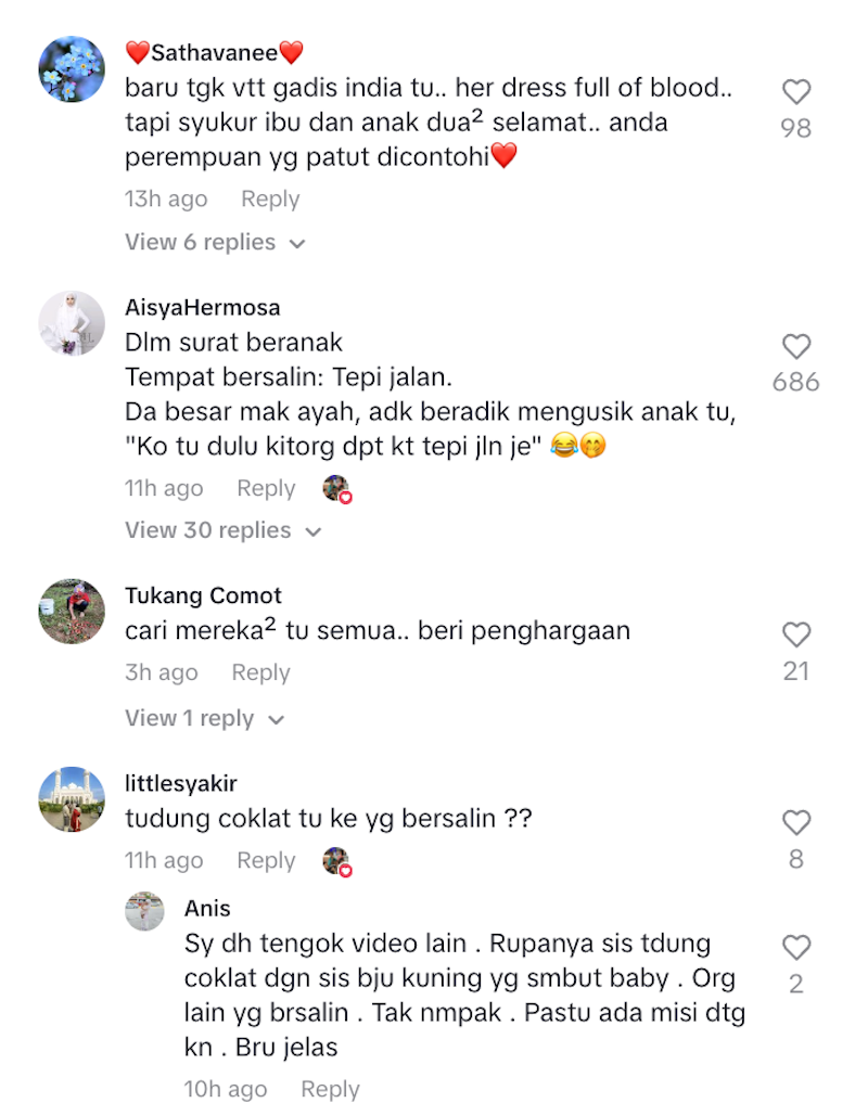 bersalin tepi jalan