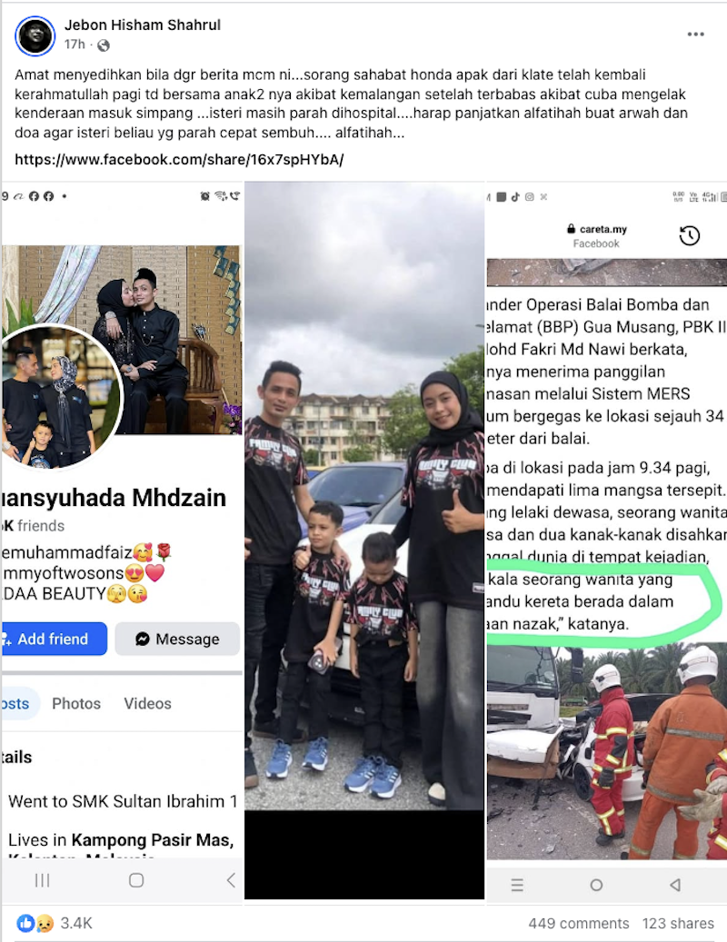 pengsan empat kali