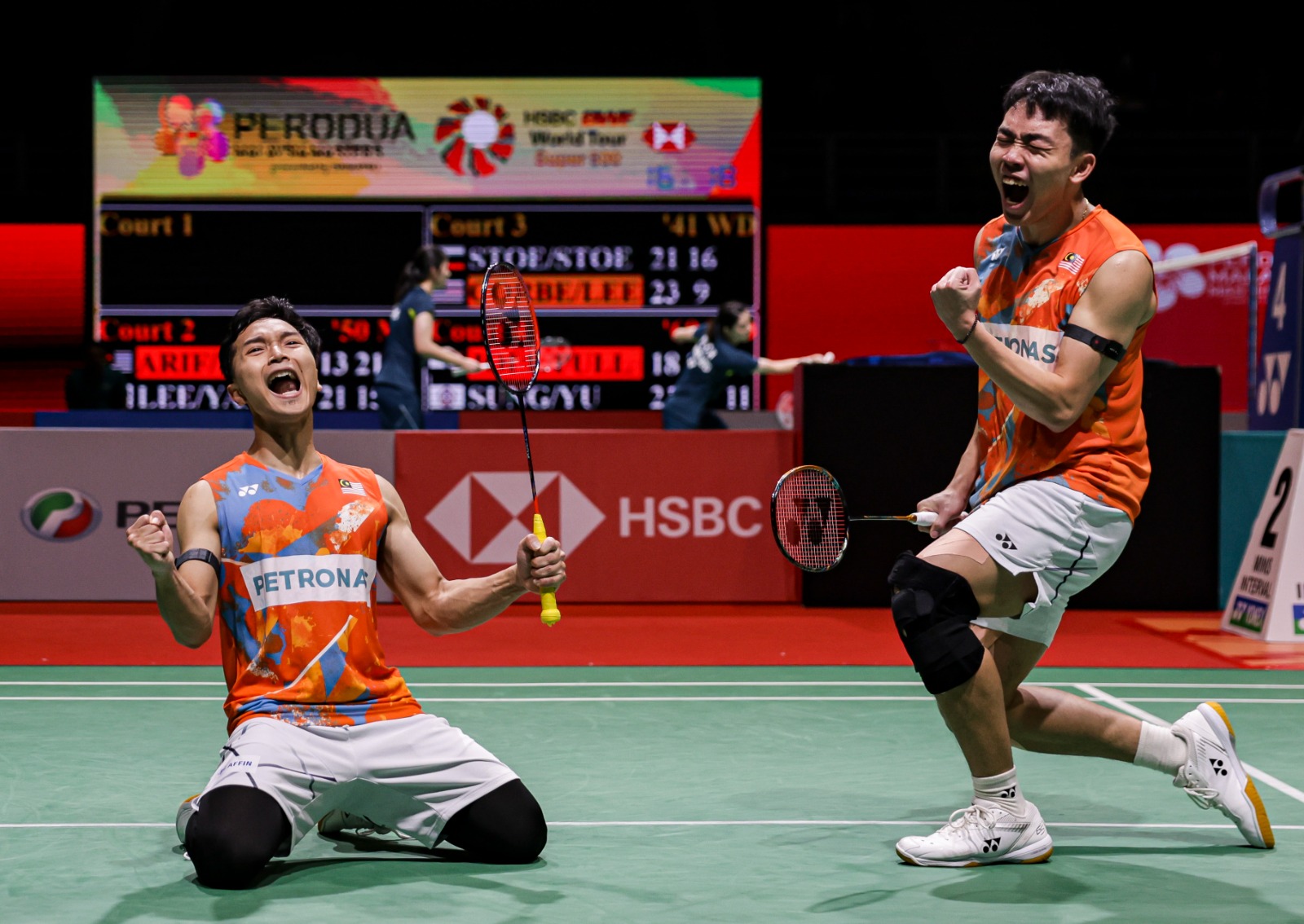 wan arif Langkah kanan kejohanan badminton dunia