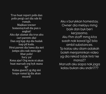 Pekerja homestay