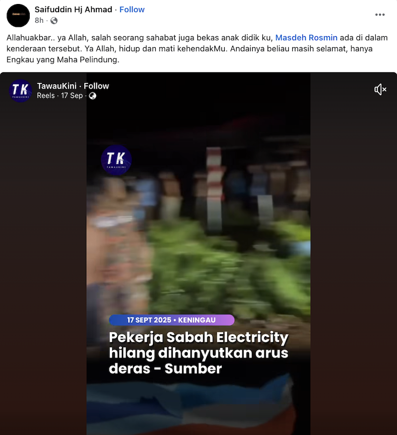 Petugas Sabah Electricity