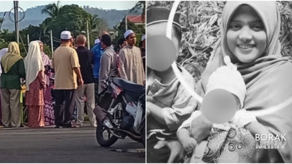 Ibu Maut Kemalangan Hantar Anak