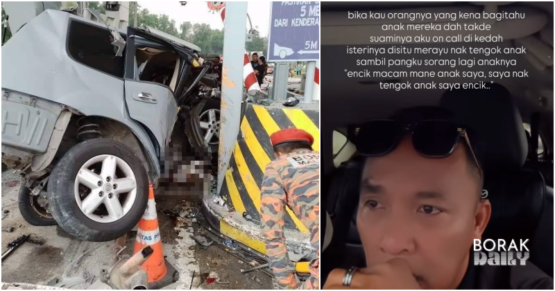 Lelaki Sebak Kongsi Detik Bantu Mangsa