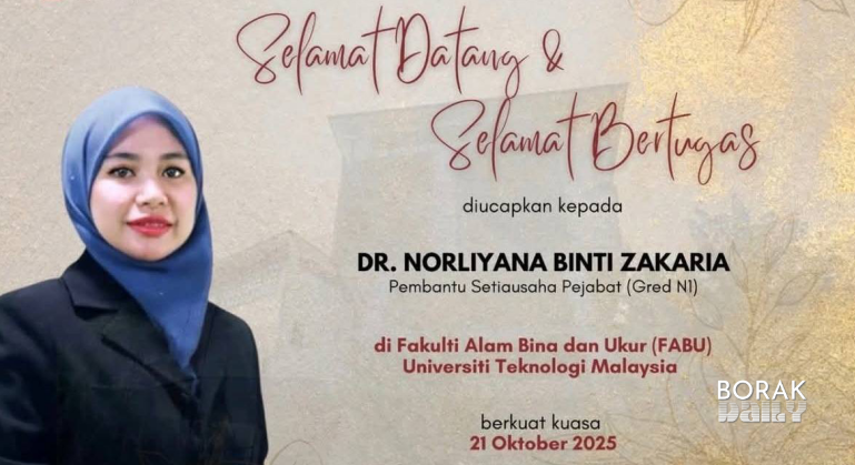 Pembantu Pejabat UTM Miliki PhD
