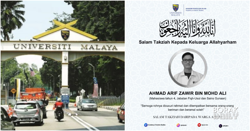 Pelajar UM Meninggal Dunia Jatuh Bangunan