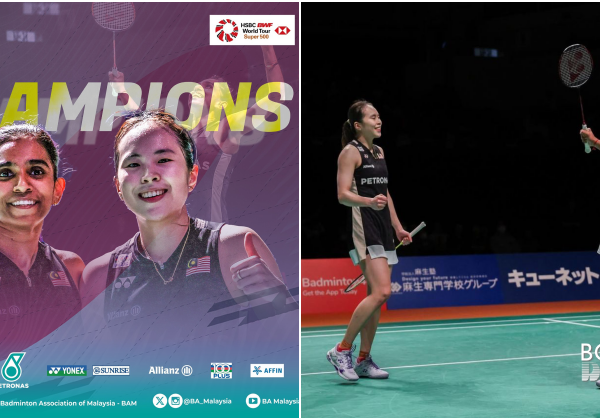 Pearly-Thinaah Rangkul Gelaran Juara