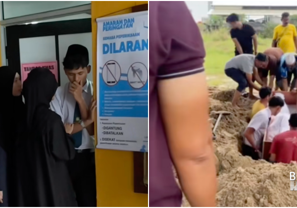 Calon SPM Nangis Keluar Dewan Peperiksaan