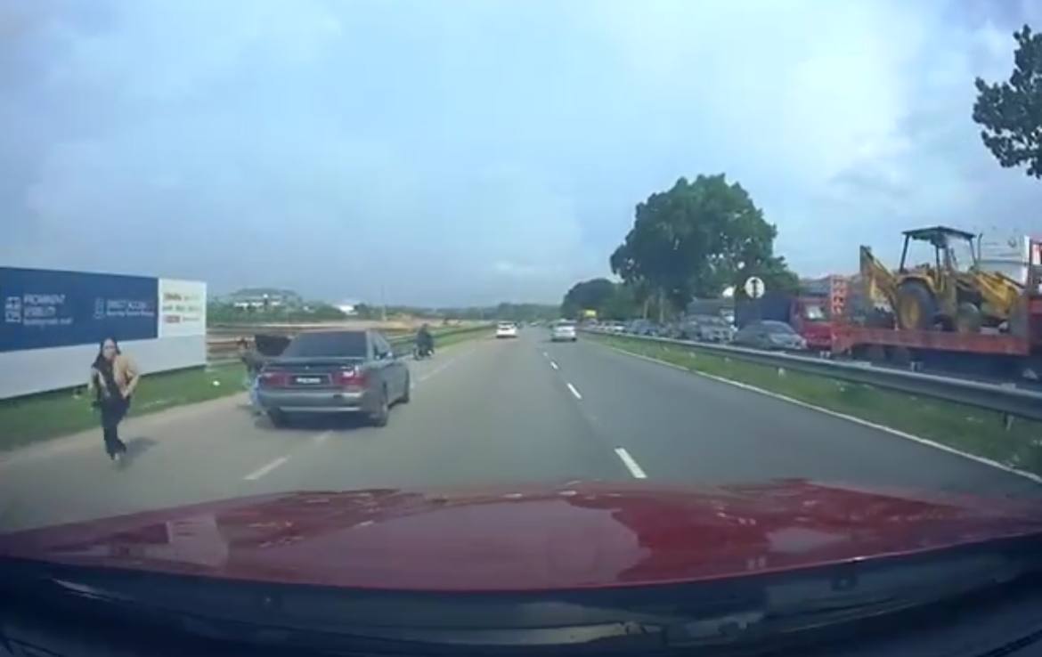 kes isteri terjun kereta Suami sudah ditahan