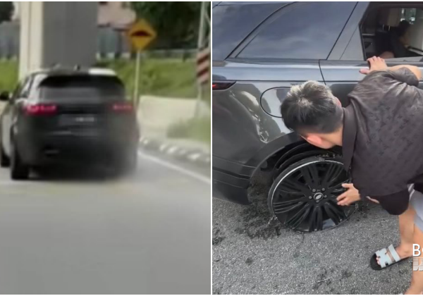 Pemandu Range Rover Tular Nafi Mabuk