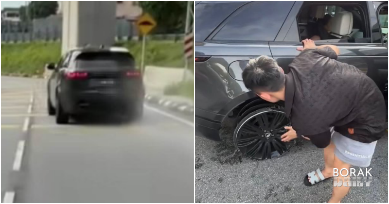 Pemandu Range Rover Tular Nafi Mabuk