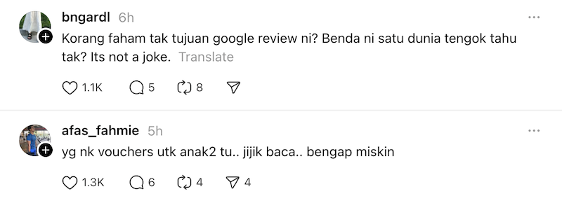 reviu teruk