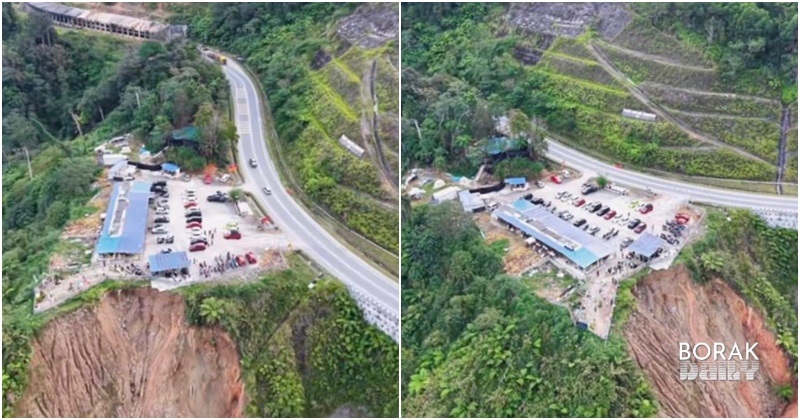 Kedai Makan Sebelah Tanah Runtuh