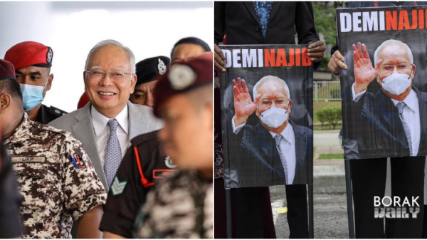 Najib Dihukum Penjara 15 Tahun