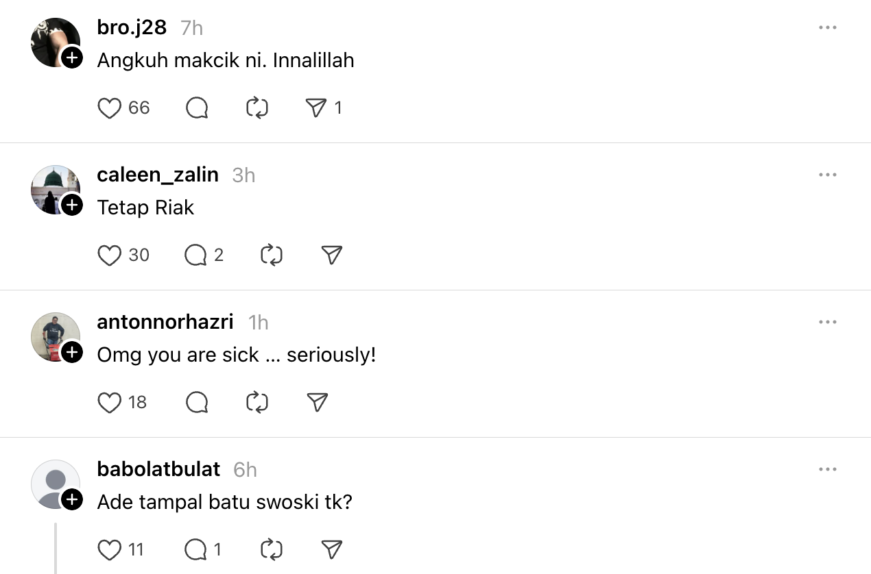 kain kafan jenama Rizalman